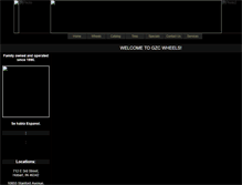 Tablet Screenshot of gzcwheels.com